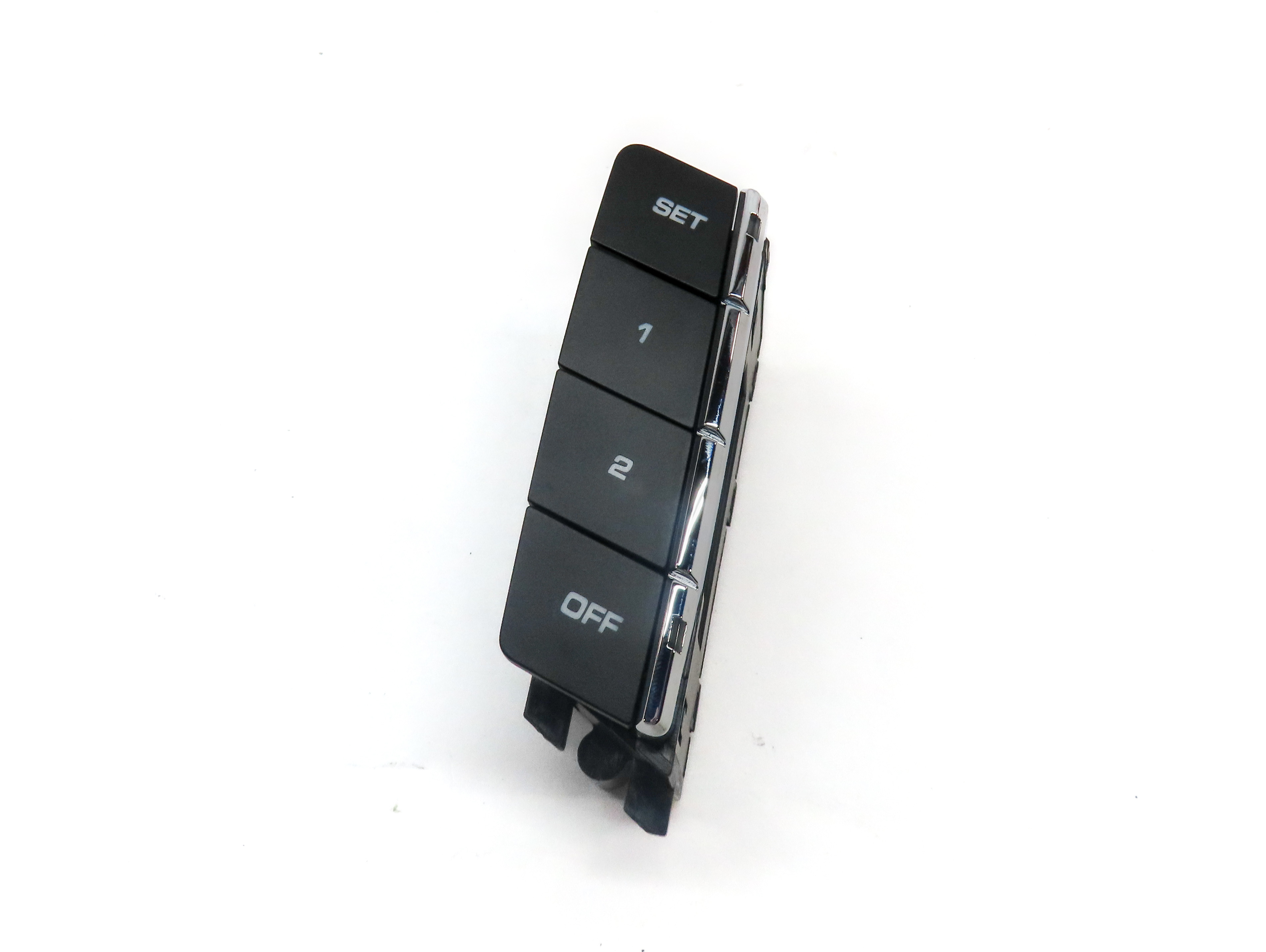 2011 PORSCHE CAYENNE (958) FRONT RIGHT PASSENGER SEAT MEMORY SWITCH BUTTON PANEL — exact item pictured